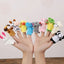 Baby Plush Toy Finger Puppets Tell Story Props 10pcs Animals or 6pcs Family Doll Toys for Kids Gifts for Children - Slobuy