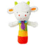 Baby Toys 0 12 Months Soft Cloth Rattle Ball Stuffed Baby Play Ball with Bell Cartoon Animals Interactive Toys Educational Toys - Slobuy