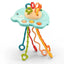 Baby Toys 0 12 Months Soft Cloth Rattle Ball Stuffed Baby Play Ball with Bell Cartoon Animals Interactive Toys Educational Toys - Slobuy
