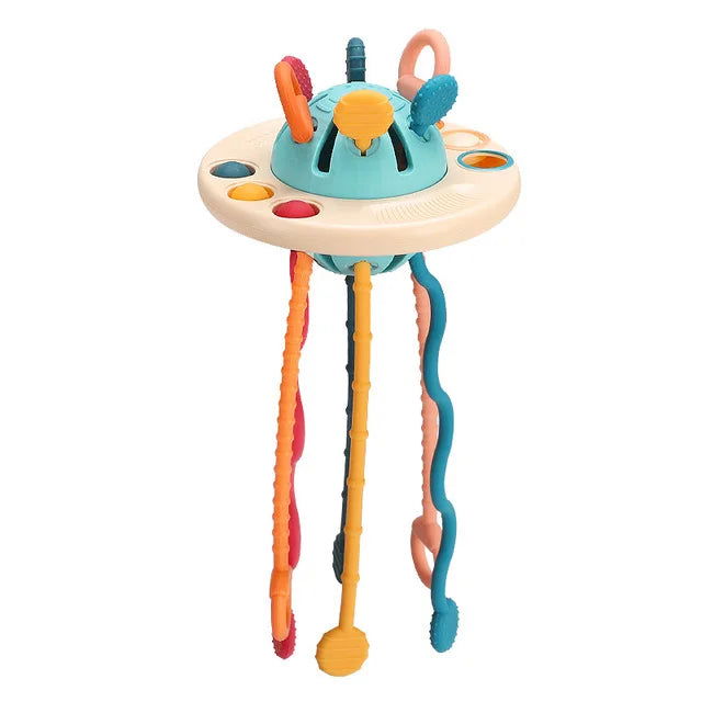 Baby Toys 0 12 Months Soft Cloth Rattle Ball Stuffed Baby Play Ball with Bell Cartoon Animals Interactive Toys Educational Toys - Slobuy