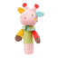Baby Toys 0 12 Months Soft Cloth Rattle Ball Stuffed Baby Play Ball with Bell Cartoon Animals Interactive Toys Educational Toys - Slobuy
