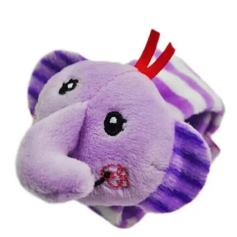 Baby Toys 0 6 12 Months Cute Stuffed Animals Baby Rattle Socks Wrist Baby Rattles Newborn Toys Make Sounds Games For Babies - Slobuy