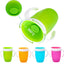 Baby Water Cups 360 Degrees Rotated Baby Learning Drinking Cup with Double Handle Flip Lid Leakproof Infants Water Cups Bottle - Slobuy