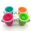 Baby Water Cups 360 Degrees Rotated Baby Learning Drinking Cup with Double Handle Flip Lid Leakproof Infants Water Cups Bottle - Slobuy