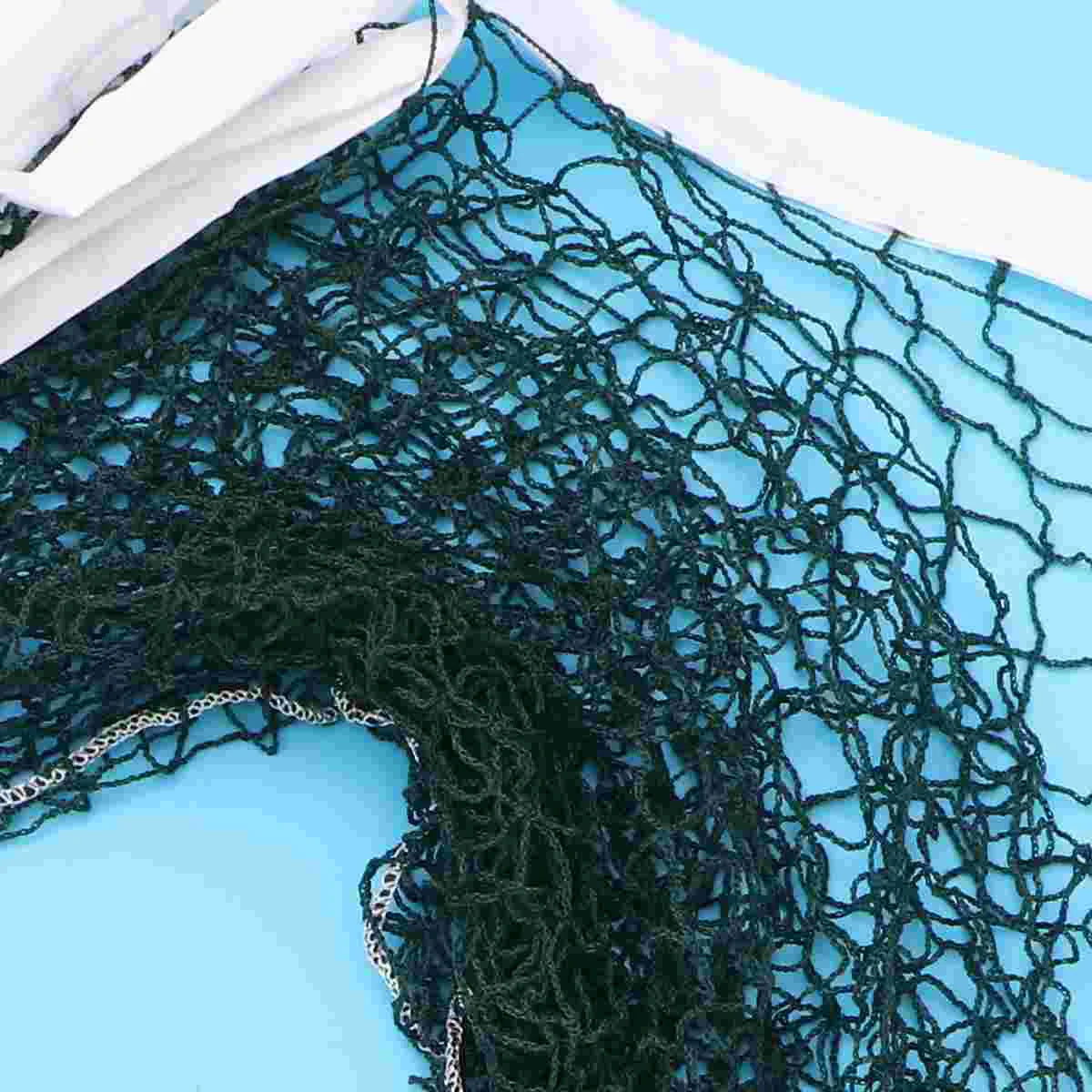 Badminton Net Set Outdoor Volleyball Portable Easy Backyard Indoor Post Tournament Garden Beach Practice Nylon Training Tennis - Slobuy