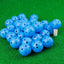 24Pcs/Bag 42MM Airflow Plastic Perforated Color Indoor Practice Golf Balls Good for Your Pets - Slobuy