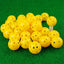 24Pcs/Bag 42MM Airflow Plastic Perforated Color Indoor Practice Golf Balls Good for Your Pets - Slobuy