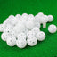 24Pcs/Bag 42MM Airflow Plastic Perforated Color Indoor Practice Golf Balls Good for Your Pets - Slobuy