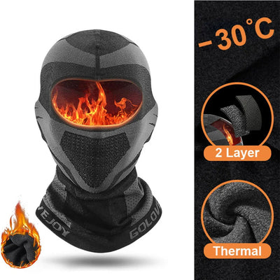 Balaclava Warm Mask Full Face Winter Four Seasons Breathable Ski Mask Motorcycle Cycling Bike Scarf Hat Casco Moto Helmet Hood - Slobuy
