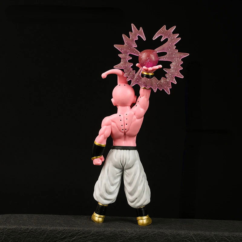 Bandai 26cm Dragon Ball Goku Buu Anime Figure Super Buu Figurine PVC Action Figures GK Statue Model Doll Collection Toy Gift Kid - Slobuy