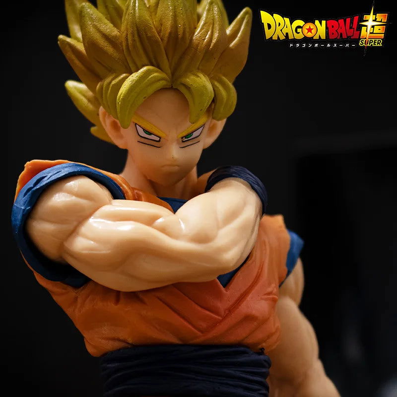 Bandai Dragon Ball 22cm Son Goku Vegeta Figure Super Saiyan Figure Anime Collectible Figurines for Kids DBZ Action Figure Model - Slobuy