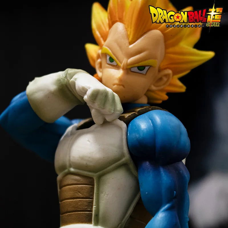 Bandai Dragon Ball 22cm Son Goku Vegeta Figure Super Saiyan Figure Anime Collectible Figurines for Kids DBZ Action Figure Model - Slobuy