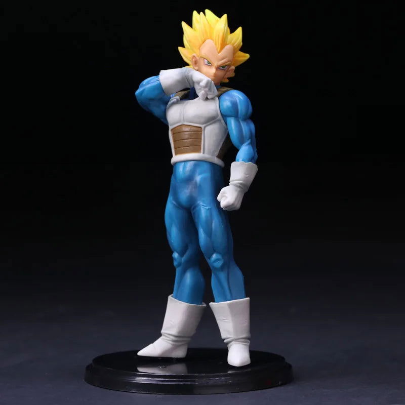 Bandai Dragon Ball 22cm Son Goku Vegeta Figure Super Saiyan Figure Anime Collectible Figurines for Kids DBZ Action Figure Model - Slobuy