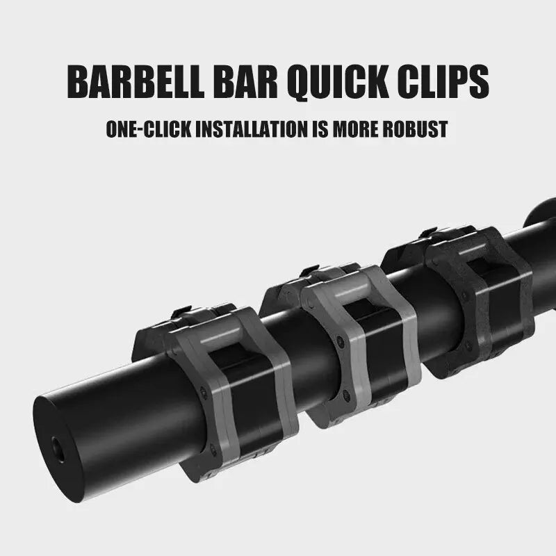 Barbell And Dumbbell Buckle 2.5cm Austrian Pole Buckle Nut Barbell And Dumbbell Accessory Fixing Quick Release Buckle - Slobuy