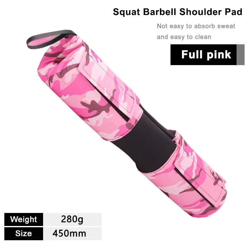 Barbell Squat Shoulder Pad Hip Thrust Barbell Foam Cover Weight Lifting Training Soft Bag Equipment Men Women Gym Fitness Gear - Slobuy