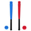 Baseball Bat Kids Set Toy Children Foam Plaything Cricket Sports Toddler Outdoor T Toys Game Kit 5 Practice Beach Safe Tee Tball - Slobuy