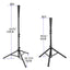 Baseball Batting Tee Tripod Adjustable Tripod Stand Tee for Hitting Training Practice Portable Foldable for Adult Kids Beginner - Slobuy