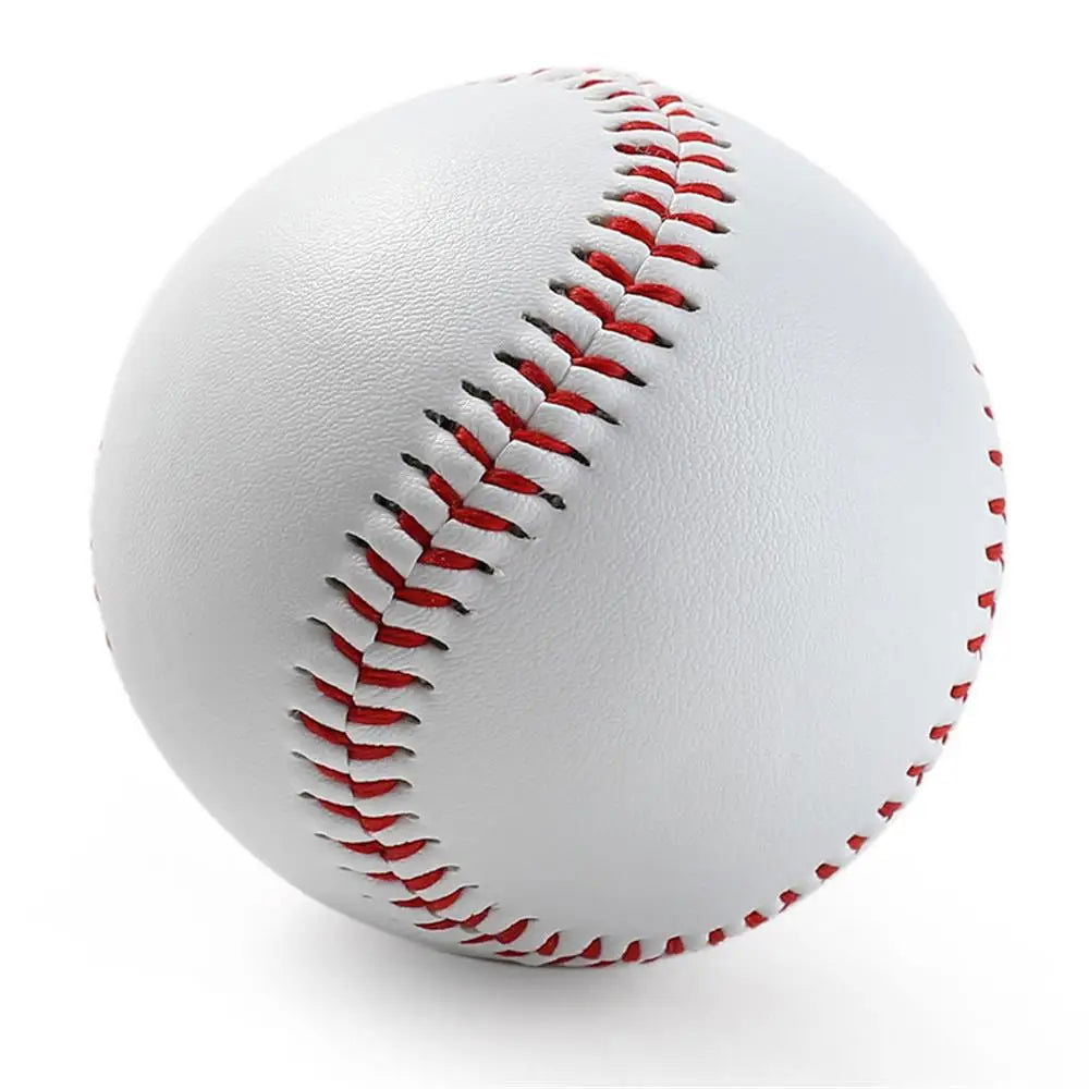 Baseball No. 9Softball Hardball Training Handmade Balls Fitness Products White Safety Kid Baseballs Men's Practice Team Game - Slobuy