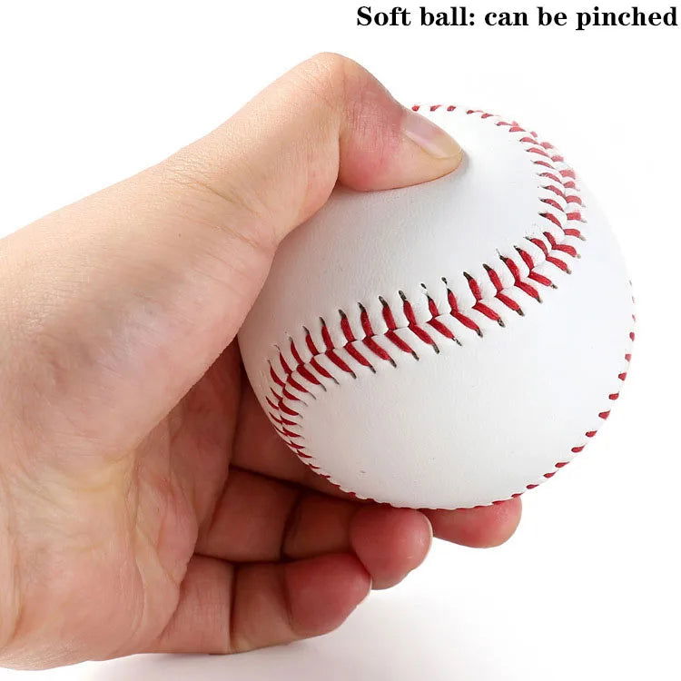 Baseball No. 9Softball Hardball Training Handmade Balls Fitness Products White Safety Kid Baseballs Men's Practice Team Game - Slobuy
