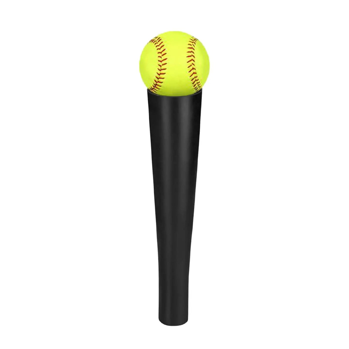 Baseball Practice Tee Ball Stand Top Tube Rubber Topper Portable Replacement Batting Tee Topper Training Holder Batting Trainer - Slobuy