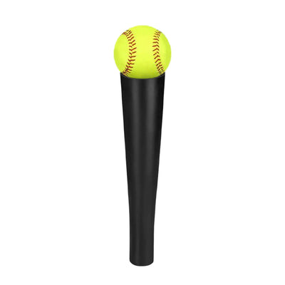 Baseball Practice Tee Ball Stand Top Tube Rubber Topper Portable Replacement Batting Tee Topper Training Holder Batting Trainer - Slobuy