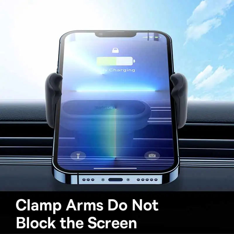 Baseus Car Phone Holder For Universal Mobile Phone Holder Stand Car Phone Stand For Car Air Outlet Mount Car Cell Phone Support - Slobuy