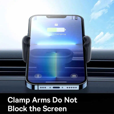 Baseus Car Phone Holder For Universal Mobile Phone Holder Stand Car Phone Stand For Car Air Outlet Mount Car Cell Phone Support - Slobuy