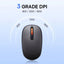 Baseus F01B Mouse Wireless Bluetooth 5.0 Mouse 1600 DPI Silent Click For MacBook Tablet Laptop PC Gaming Accessories - Slobuy