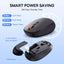 Baseus F01B Mouse Wireless Bluetooth 5.0 Mouse 1600 DPI Silent Click For MacBook Tablet Laptop PC Gaming Accessories - Slobuy