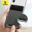 Baseus Silicone Phone Card Case Cell Phone Back Cover Card Holder ID Card Holder Slim Case Sticker for iPhone X Xs XR Samsung - Slobuy