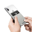 Baseus Silicone Phone Card Case Cell Phone Back Cover Card Holder ID Card Holder Slim Case Sticker for iPhone X Xs XR Samsung - Slobuy
