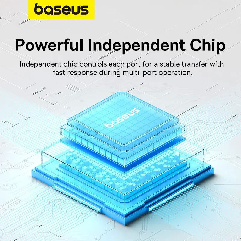 Baseus Usb Hub 4 Port ABS Hub Usb 3 0 for Laptop Multi Splitter Adapter For Xiaomi Lenovo Macbook PC Computer Accessories - Slobuy