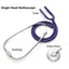 Basic Medical Stethoscope Professional Single Head Cardiology Stethoscope Student Doctor Vet Nurse Medical Equipment Device - Slobuy