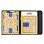 Basketball Coaching Clipboard Kit with Dry Erase Coaches Marker Pen Tactics Equipment Basketball Coaching Board for Accessories - Slobuy