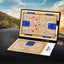 Basketball Coaching Clipboard Kit with Dry Erase Coaches Marker Pen Tactics Equipment Basketball Coaching Board for Accessories - Slobuy