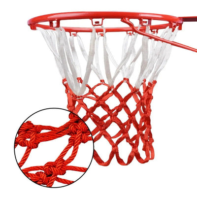 Basketball Hoop Mesh Net High Quality Durable Standard Size Nylon Thread Sports Backboard Rim Ball Pum - Slobuy