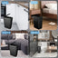 Bathroom Trash Can with Lid Touchless Automatic Garbage Can Slim Motion Sensor Smart Trash Bin for Bedroom,Office,Living Room - Slobuy