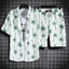 Beach Clothes For Men 2 Piece Set Quick Dry Hawaiian Shirt and Shorts Set Men Fashion Clothing Printing Casual Outfits Summer - Slobuy