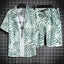 Beach Clothes For Men 2 Piece Set Quick Dry Hawaiian Shirt and Shorts Set Men Fashion Clothing Printing Casual Outfits Summer - Slobuy