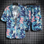 Beach Clothes For Men 2 Piece Set Quick Dry Hawaiian Shirt and Shorts Set Men Fashion Clothing Printing Casual Outfits Summer - Slobuy