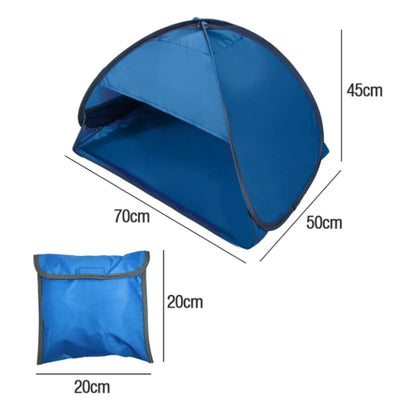 Beach Headrest Sunshade Tent UV-protecting Sunshelter Automatic Opened Portable Outdoor Camping Sunshade Tent For Adults Kids - Slobuy