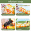Beach Lounger Air Portable Inflatable Sofa Bed Furniture Rest Reclining Chair Camping Equipment 2 Seat Outdoor Garden Loungers - Slobuy
