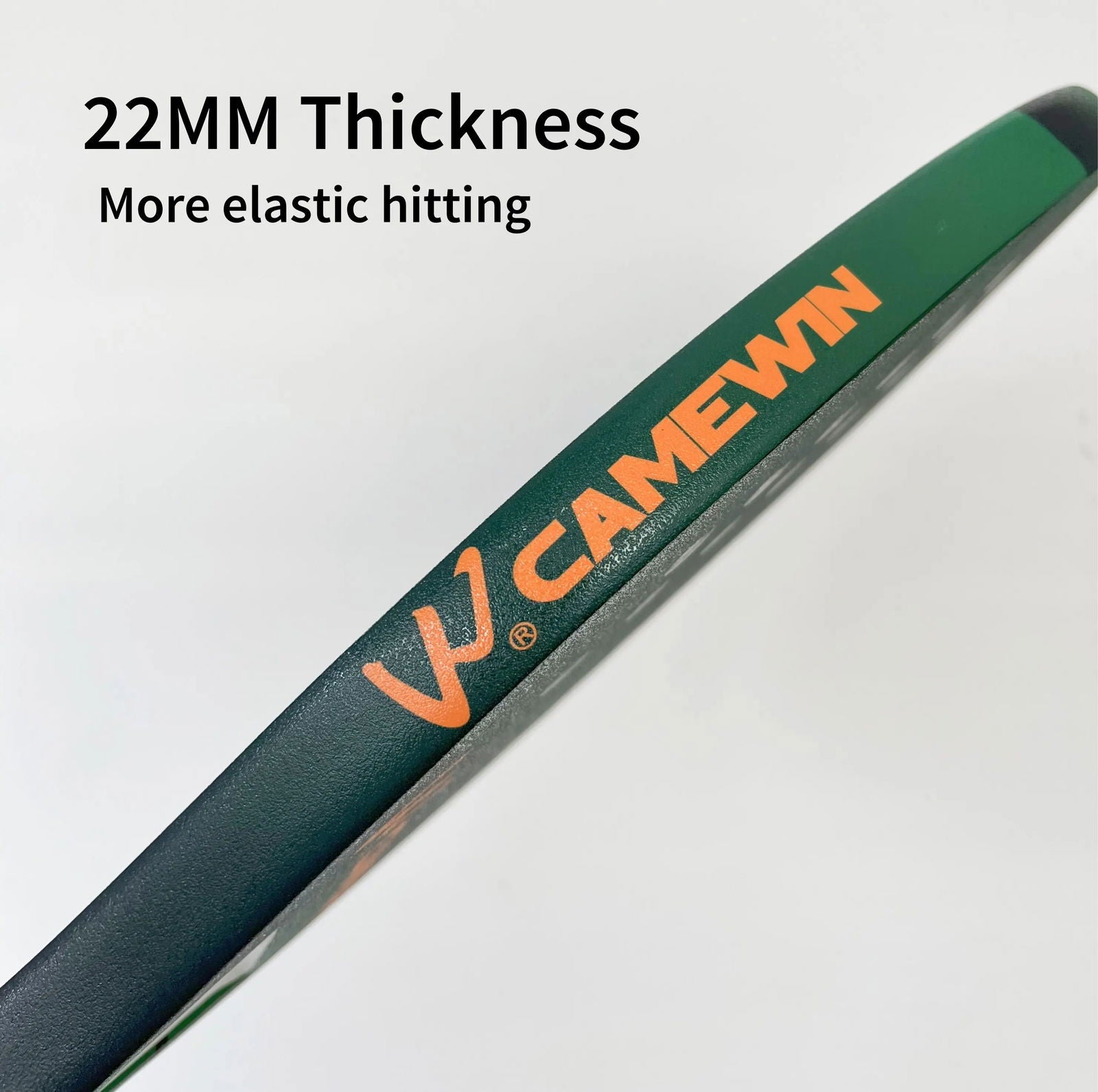 Beach Tennis Racket Camewin Padel Paddle 50% Carbon Fiber EVA Core Tennis Racket Lightweight With Protective Bag Cover Soft Face - Slobuy