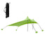 Beach Tent Sun Shelter Canopy With Sandbag Anchors Sun Shade Tent Sunshade UPF 50+ Protection Outdoor Hiking Camping Accessories - Slobuy