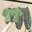 Bear Leader Girls Summer Sleeveless Suit 2023 New Summer Girls Fashion Korean Version of The Cute Polka Dot Girls Two-piece Suit - Slobuy