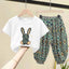 Bear Leader Girls Summer Sleeveless Suit 2023 New Summer Girls Fashion Korean Version of The Cute Polka Dot Girls Two-piece Suit - Slobuy