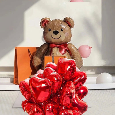 Bear Love Balloons Wedding Banquet Party Decoration Balloons - Slobuy
