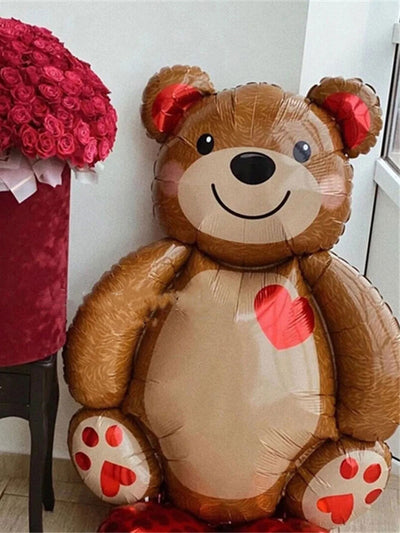 Bear Love Balloons Wedding Banquet Party Decoration Balloons - Slobuy