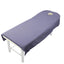 Beauty Bedsheet Cosmetic Salon Sheets Massage Treatment 9Color Soft Sheets Spa SPA Bed Table Cover Sheets with Hole - Slobuy