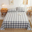 Bed Sheet Cover 120x210cm Solid Twin Size Bed Sheets Beds Fabric Single Double Sheet Home Sheets for Bed Flat Bed Sheet - Slobuy